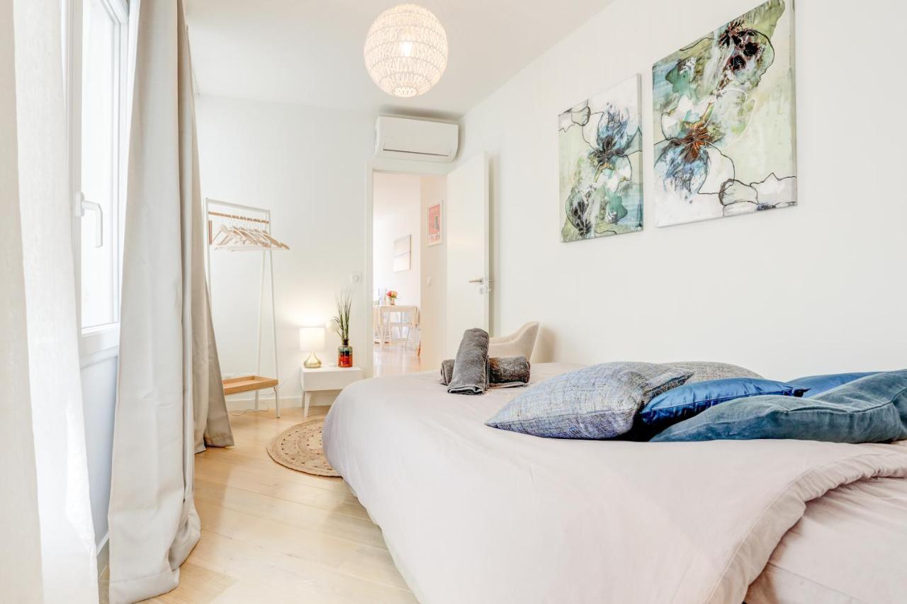 Lou C -Charmant Apt, Clim, Wifi, Refait A Neuf, 6Pers Nice Bagian luar foto