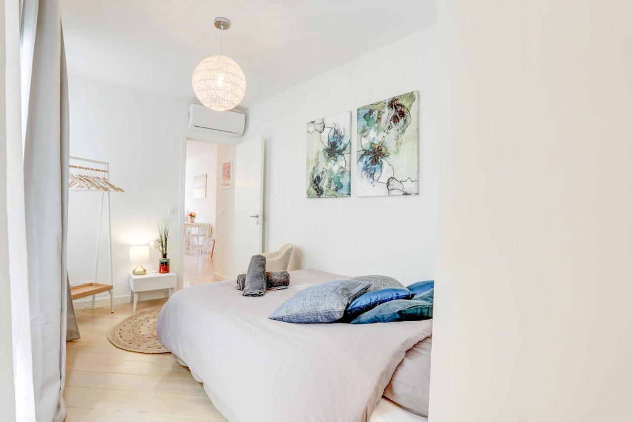 Lou C -Charmant Apt, Clim, Wifi, Refait A Neuf, 6Pers Nice Bagian luar foto