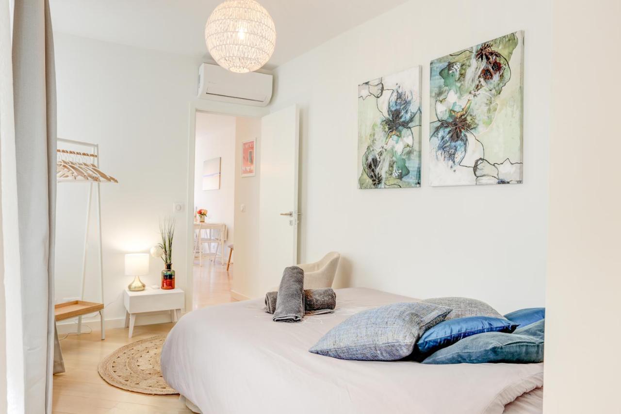 Lou C -Charmant Apt, Clim, Wifi, Refait A Neuf, 6Pers Nice Bagian luar foto