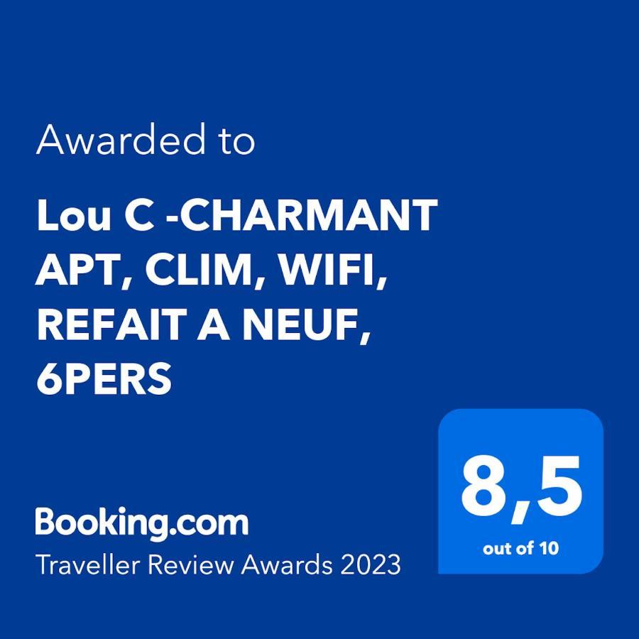 Lou C -Charmant Apt, Clim, Wifi, Refait A Neuf, 6Pers Nice Bagian luar foto